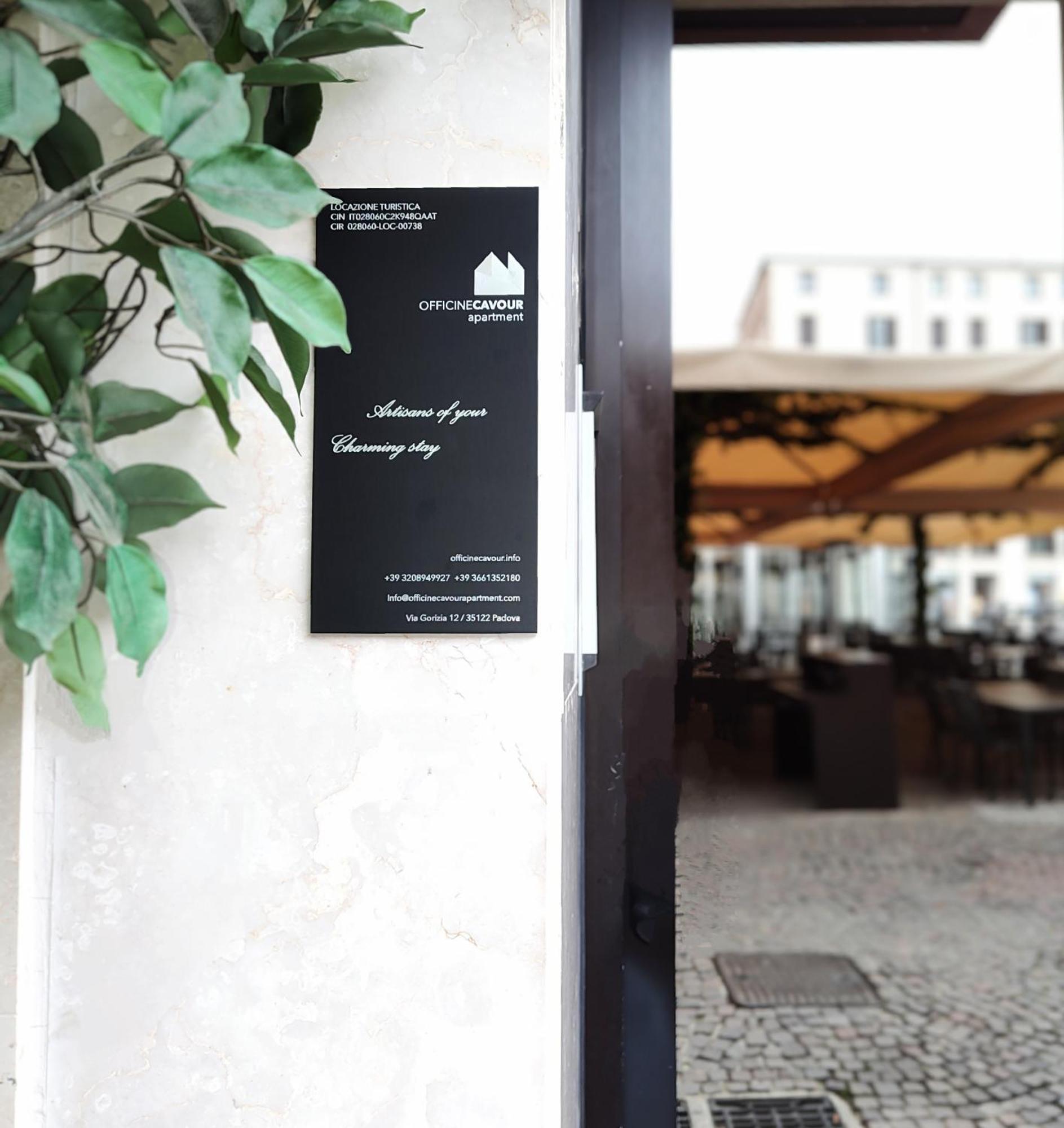 Officine Cavour Piazza Cavour Lägenhet Padua Exteriör bild